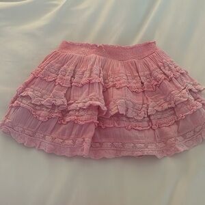 Loveshack fancy girls billie skirt size 7-8 Y